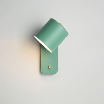 Rotatable Cylinder Wall Lamp with Adjustable Brightness