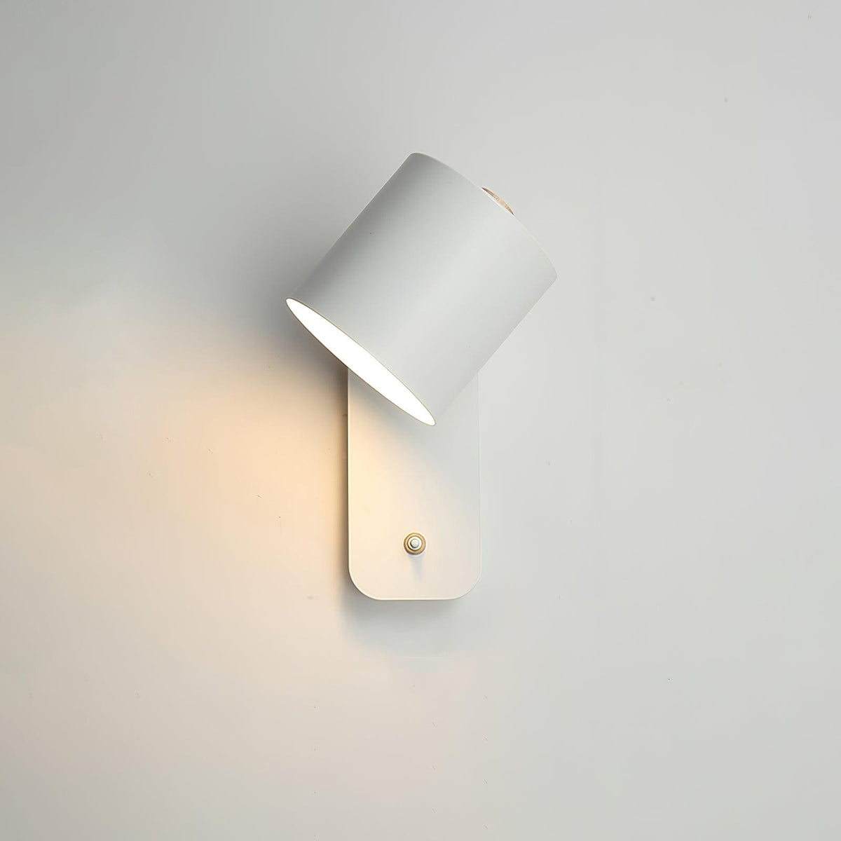 Rotatable Cylinder Wall Lamp with Adjustable Brightness