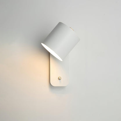 Rotatable Cylinder Wall Lamp with Adjustable Brightness