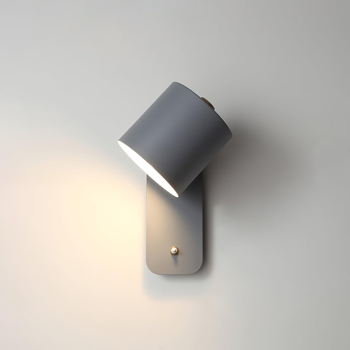 Rotatable Cylinder Wall Lamp with Adjustable Brightness
