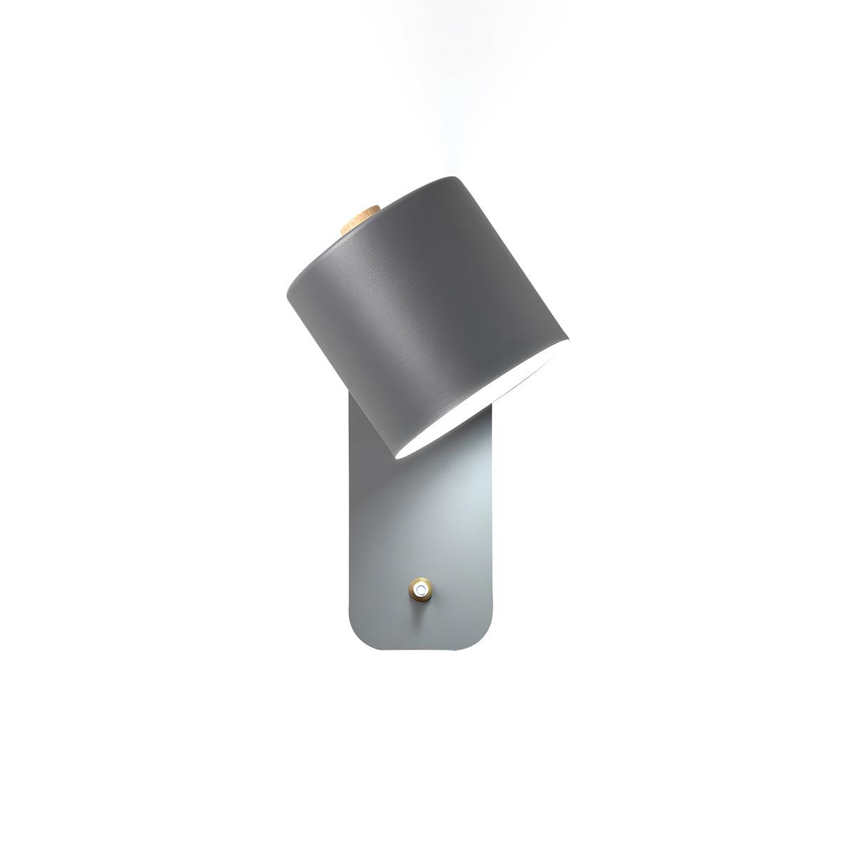 Rotatable Cylinder Wall Lamp with Adjustable Brightness