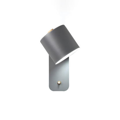 Rotatable Cylinder Wall Lamp with Adjustable Brightness