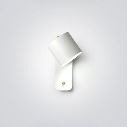 Rotatable Cylinder Wall Lamp with Adjustable Brightness
