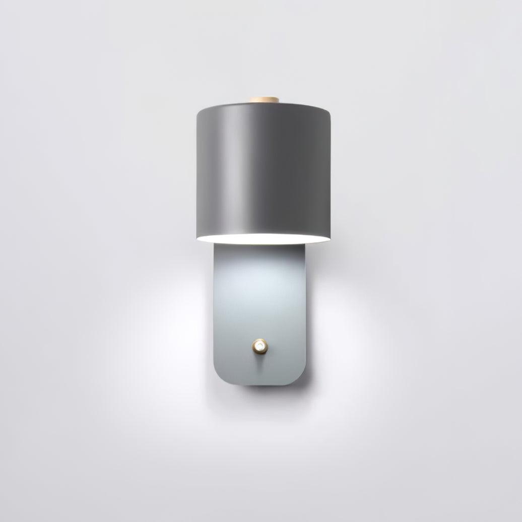 Rotatable Cylinder Wall Lamp with Adjustable Brightness
