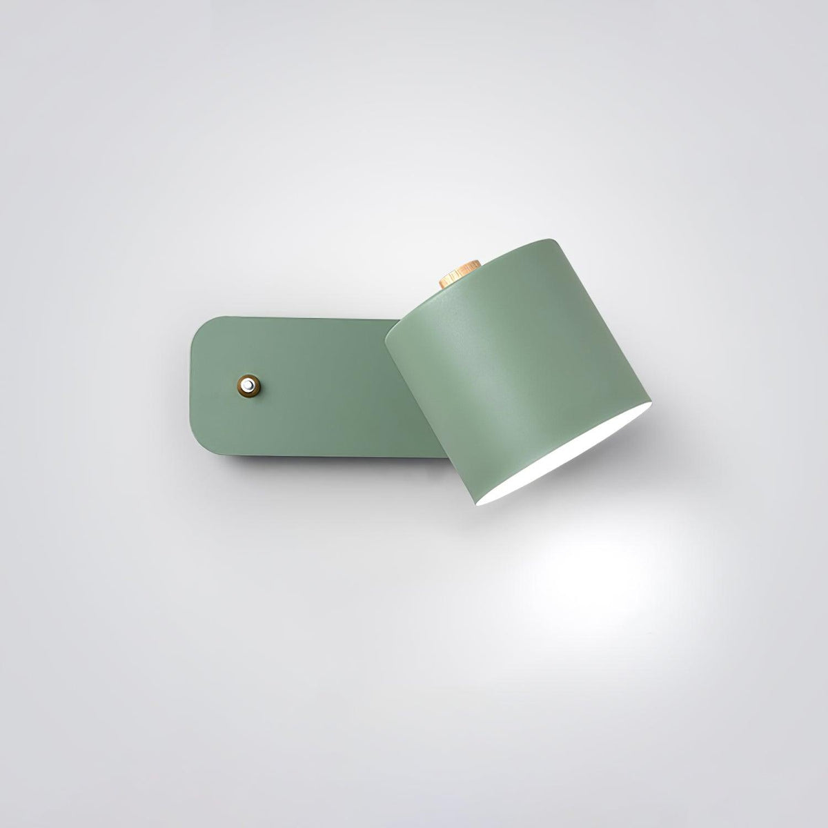 Rotatable Cylinder Wall Lamp with Adjustable Brightness