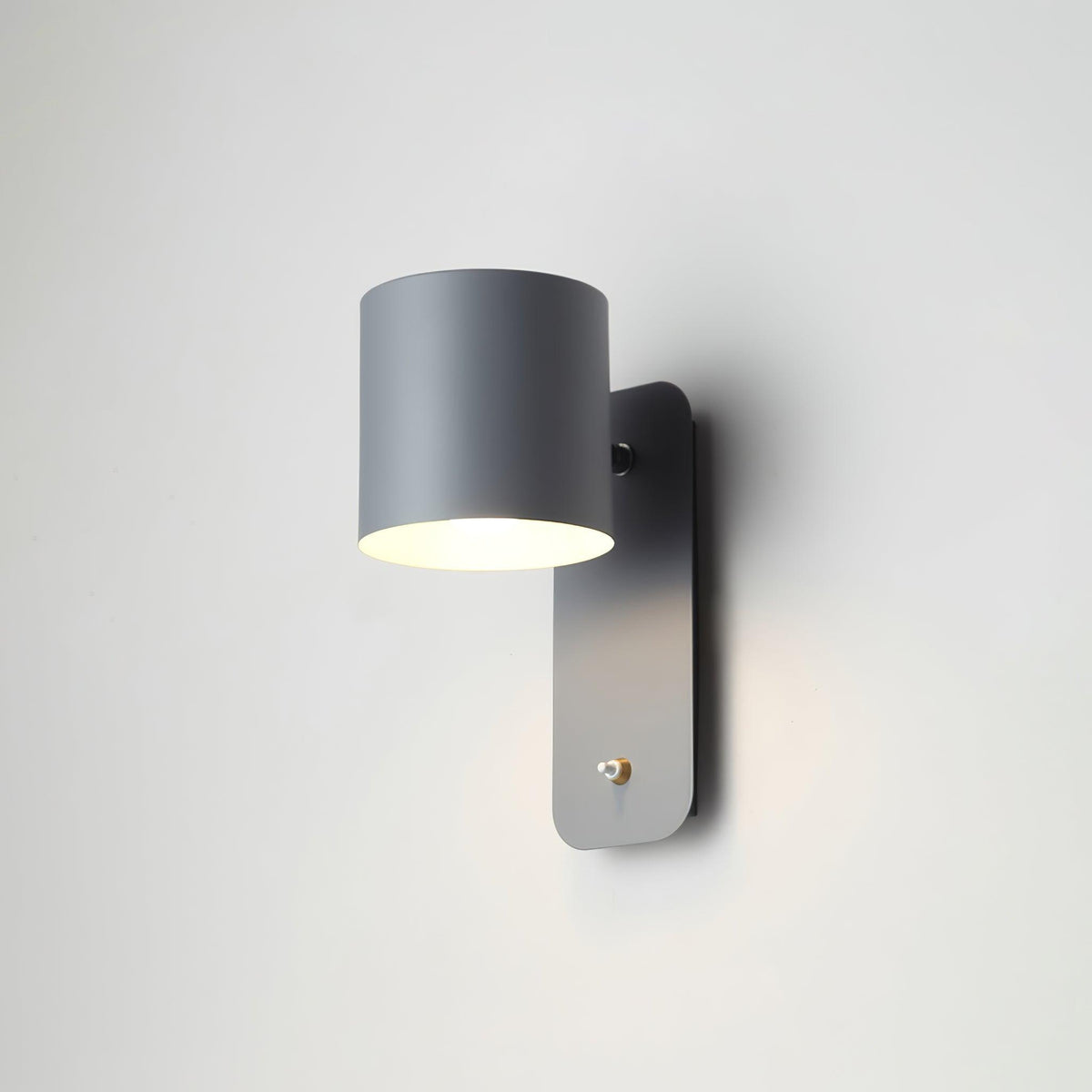 Rotatable Cylinder Wall Lamp with Adjustable Brightness