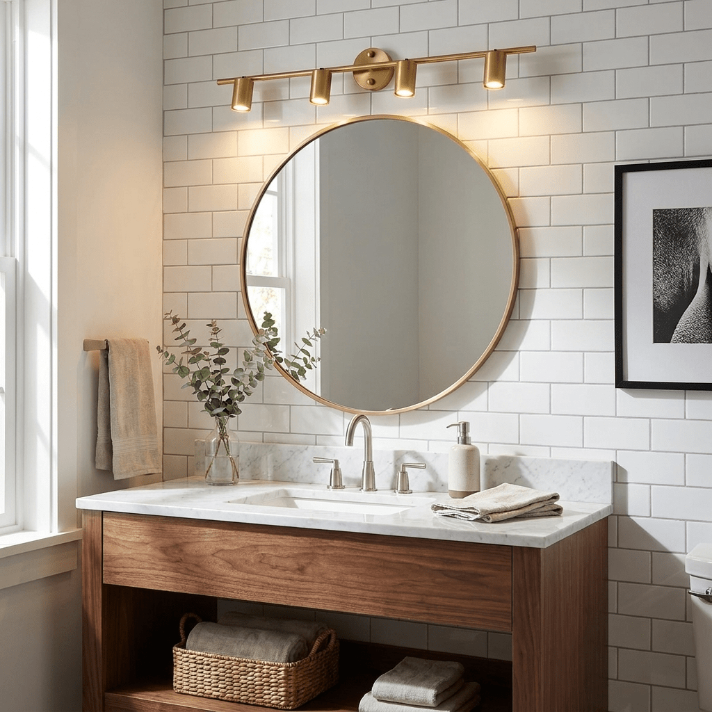 Rotatable Spotlight Wall Light, Energy-Efficient LED