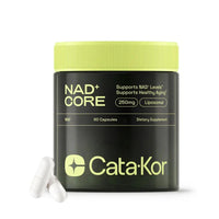 Cata-Kor NAD+ Active Adult Supplement Capsules for Enhanced Energy, Focus, and Anti-Aging Benefits
