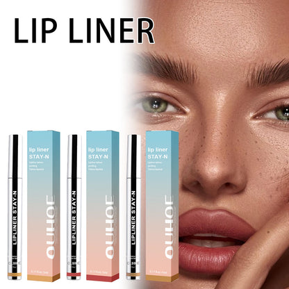 Long-Lasting Lip Liner Stain with Nourishing Formula for Plump, Luscious Lips