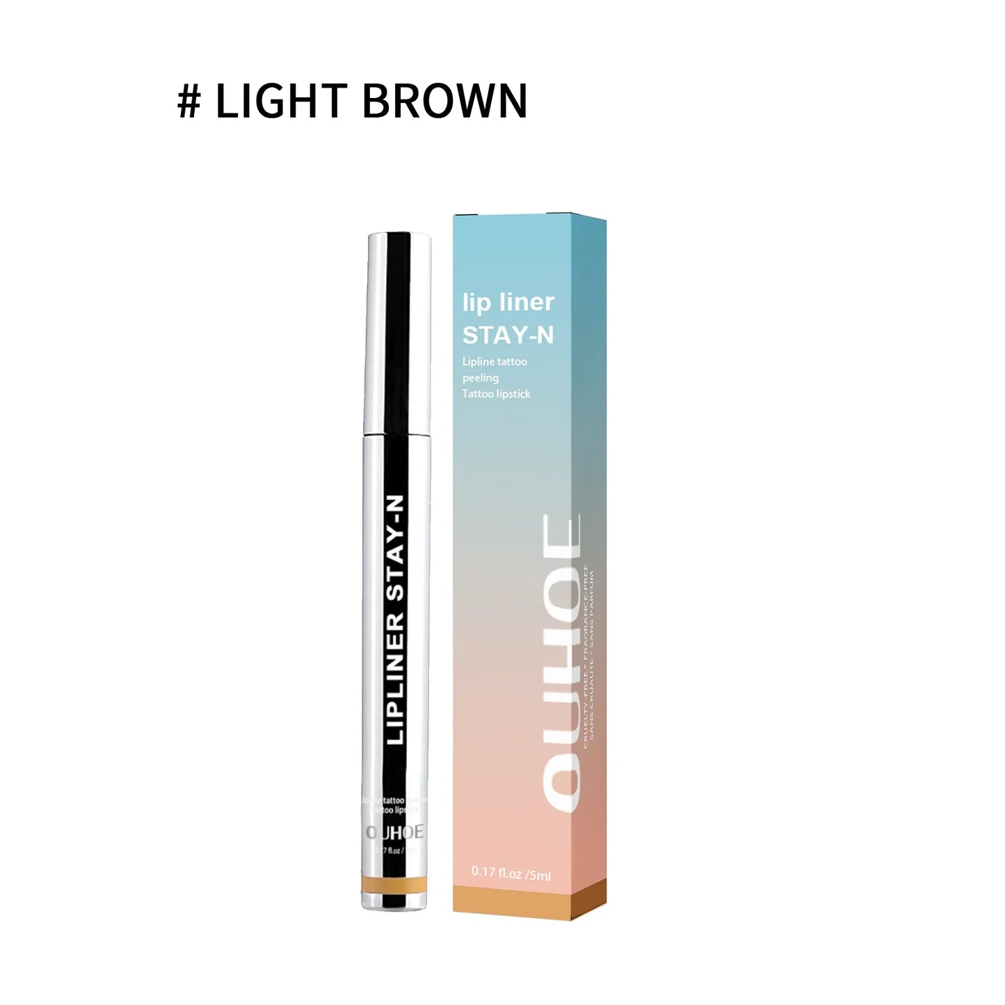 Long-Lasting Lip Liner Stain with Nourishing Formula for Plump, Luscious Lips