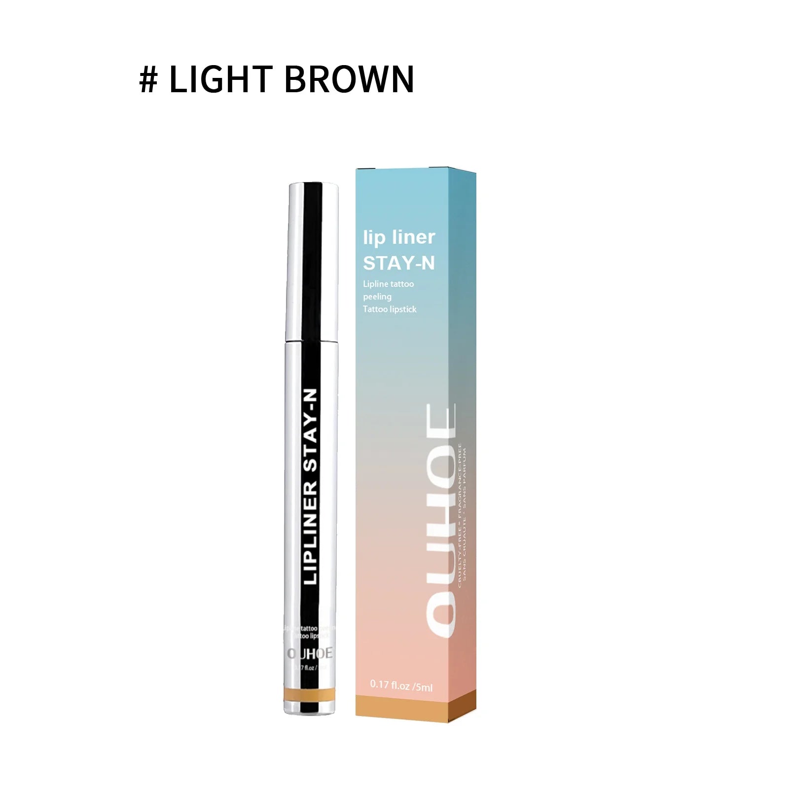 Long-Lasting Lip Liner Stain with Nourishing Formula for Plump, Luscious Lips