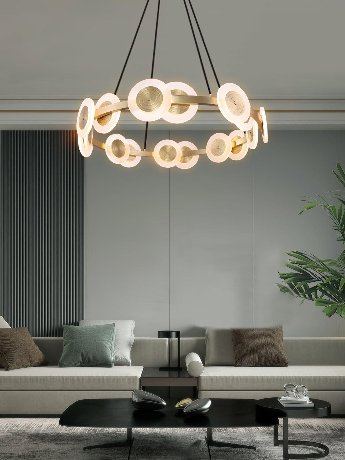Nordic Chandelier with Adjustable Height