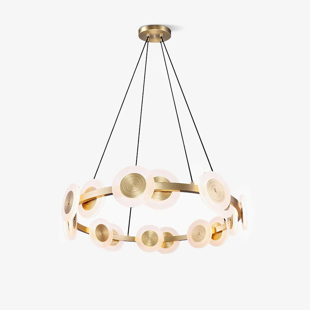 Nordic Chandelier with Adjustable Height — side view