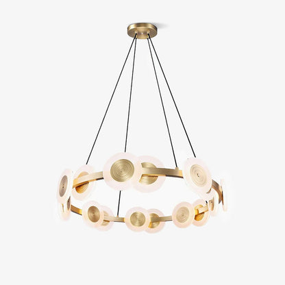 Nordic Chandelier with Adjustable Height — side view
