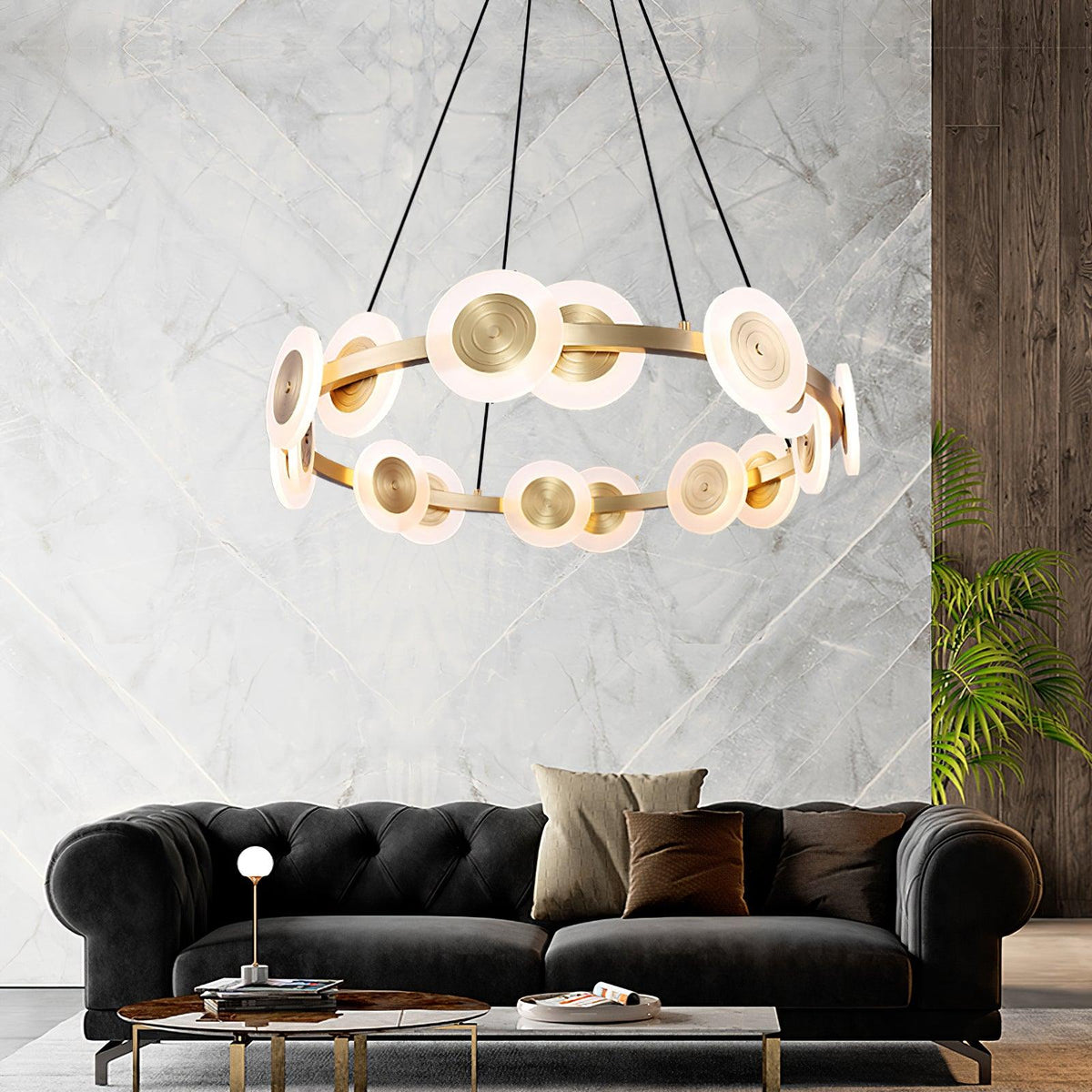 Nordic Chandelier with Adjustable Height
