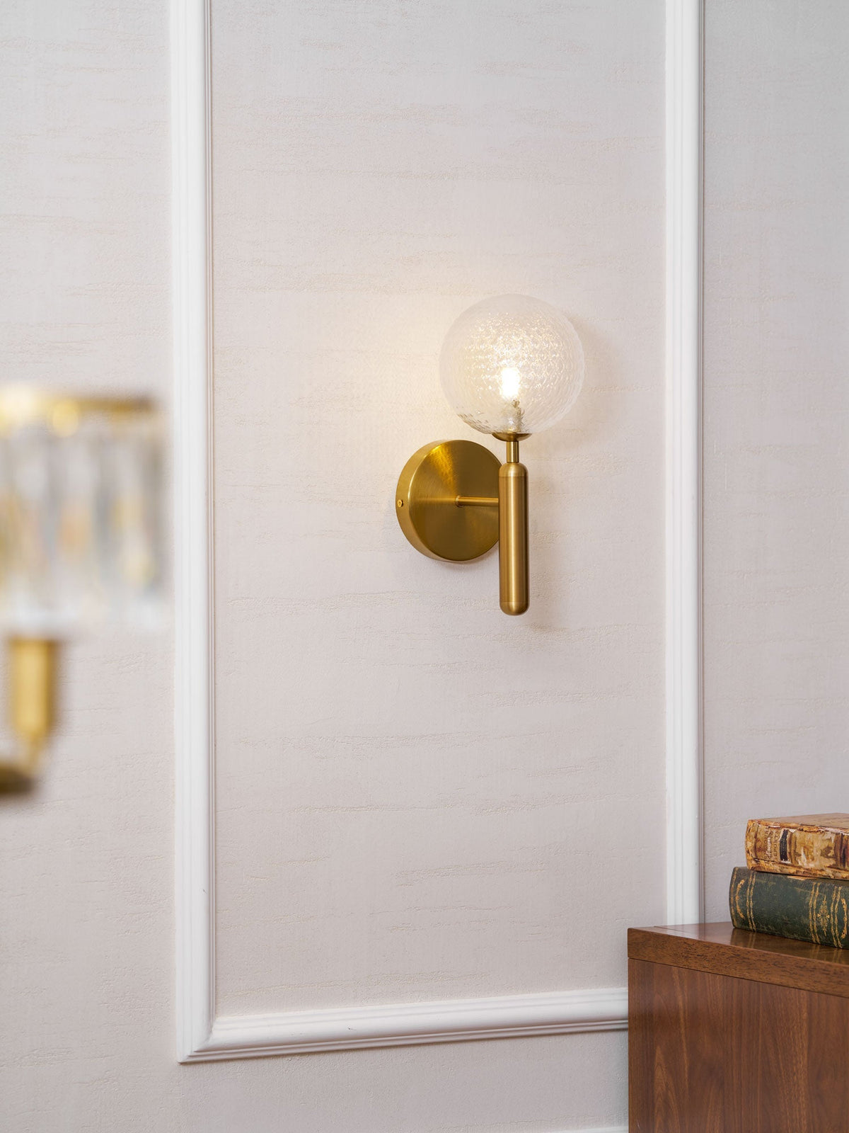 Nordic-Style Wall Light with Adjustable Brightness
