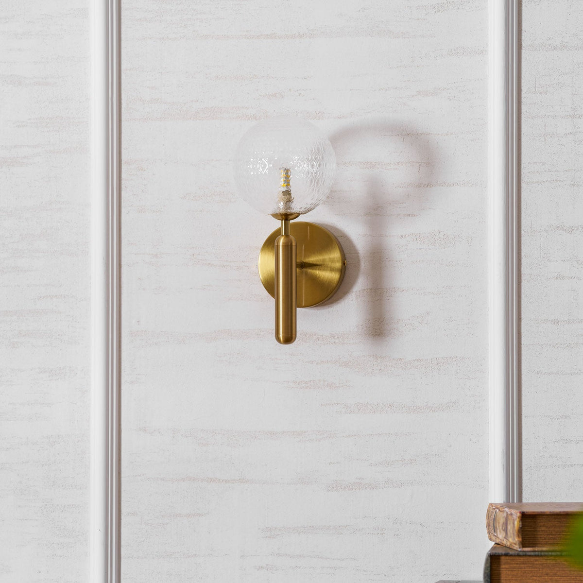 Nordic-Style Wall Light with Adjustable Brightness