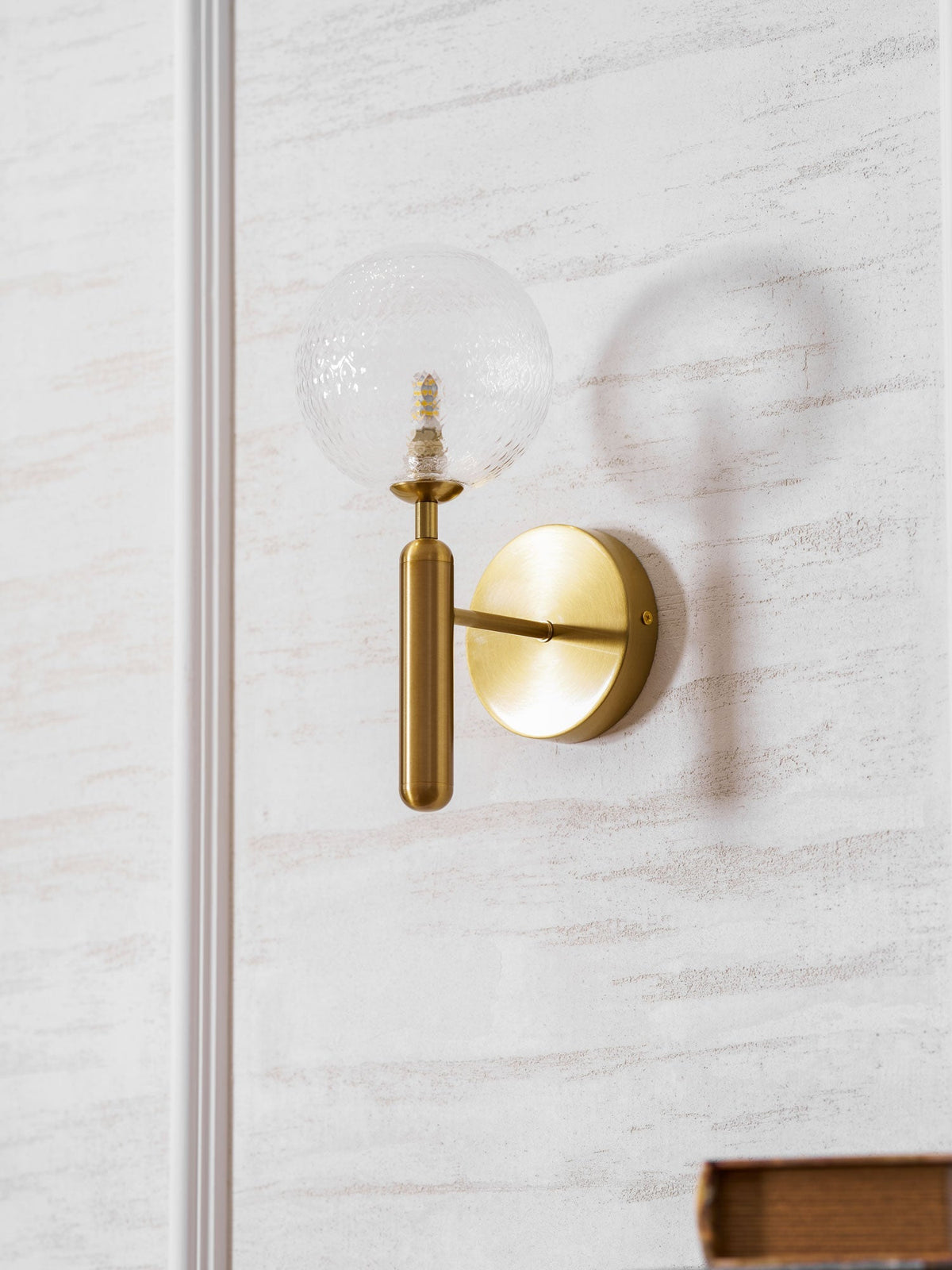 Nordic-Style Wall Light with Adjustable Brightness