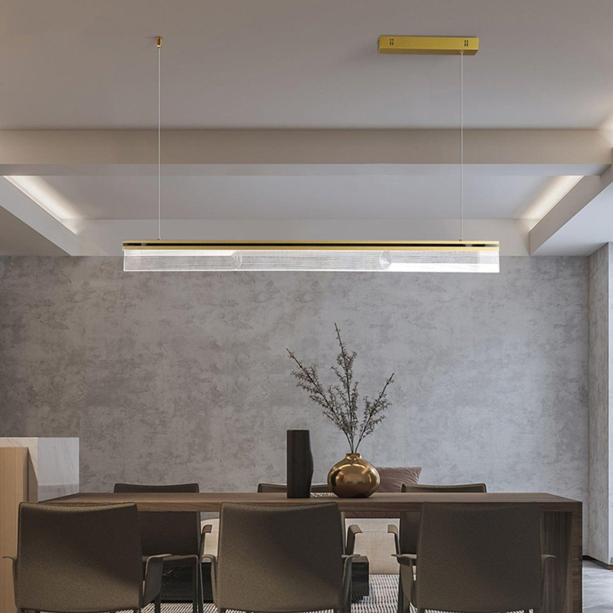 Modern Crystal Chandelier, Dimmable LED