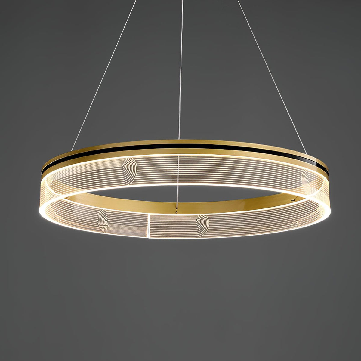 Modern Crystal Chandelier, Dimmable LED