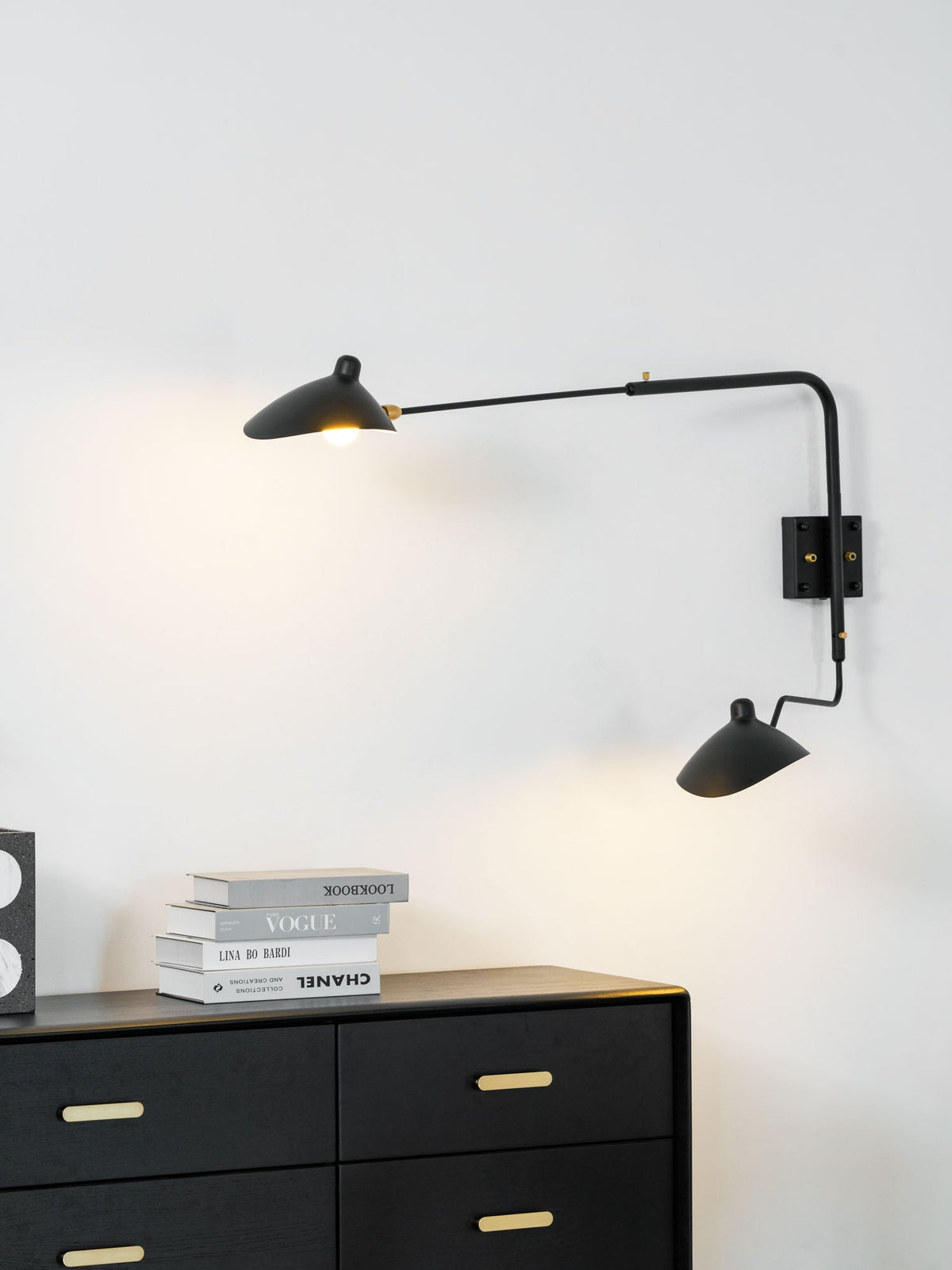 Multi-Arm Wall Sconce with Adjustable Arms