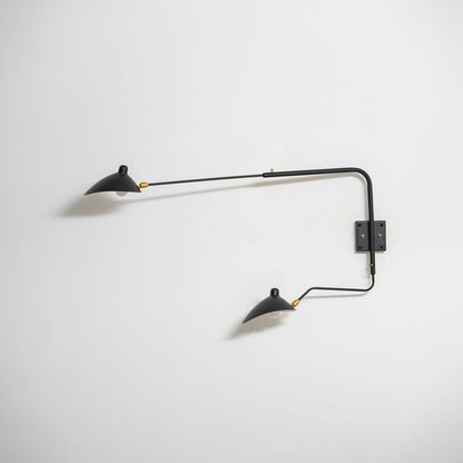Multi-Arm Wall Sconce with Adjustable Arms