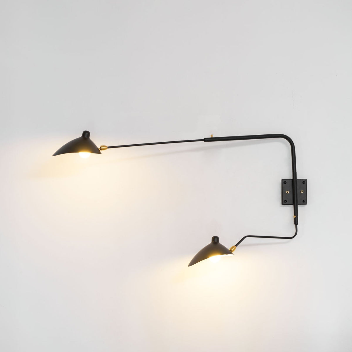 Multi-Arm Wall Sconce with Adjustable Arms
