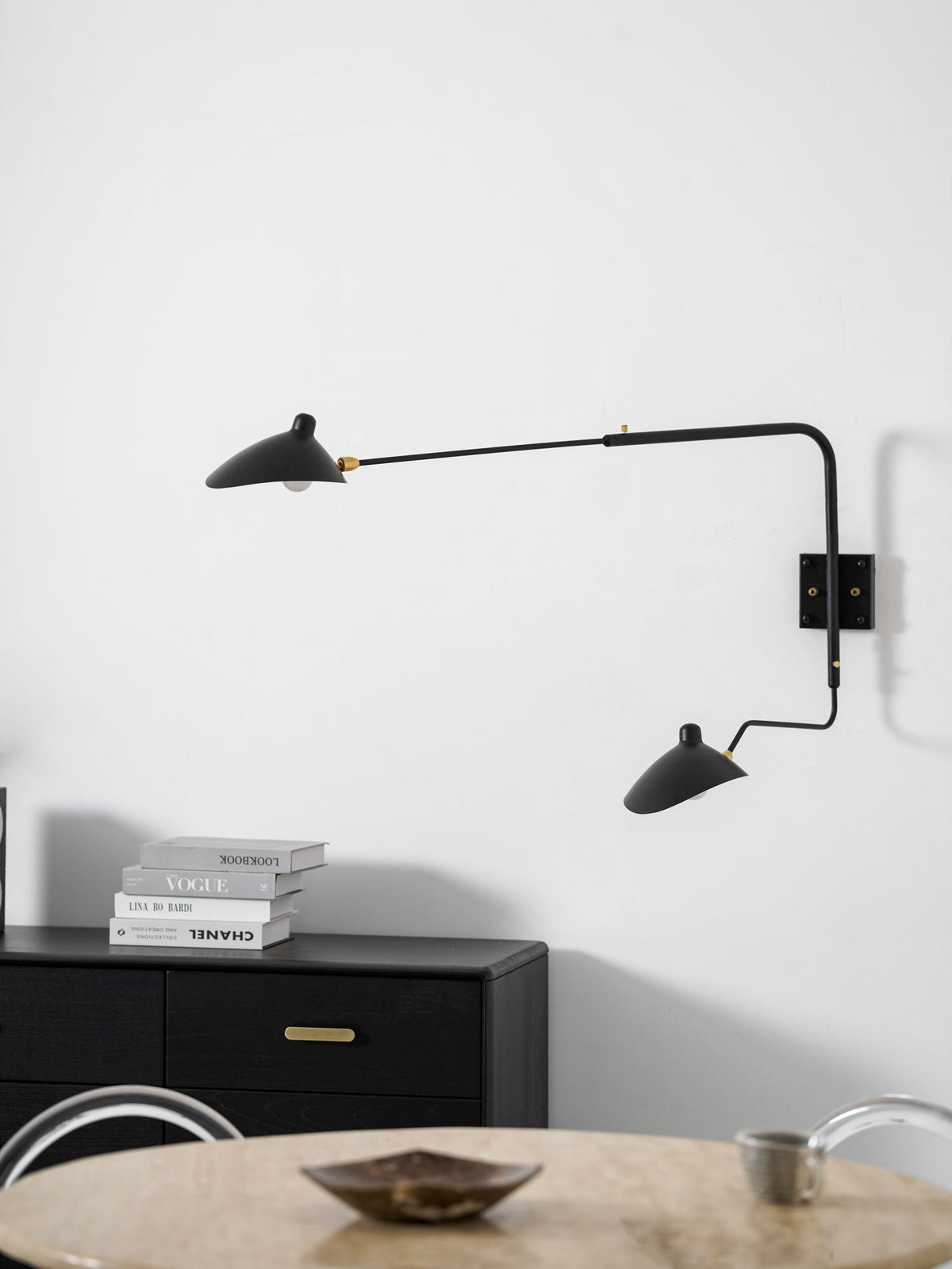 Multi-Arm Wall Sconce with Adjustable Arms