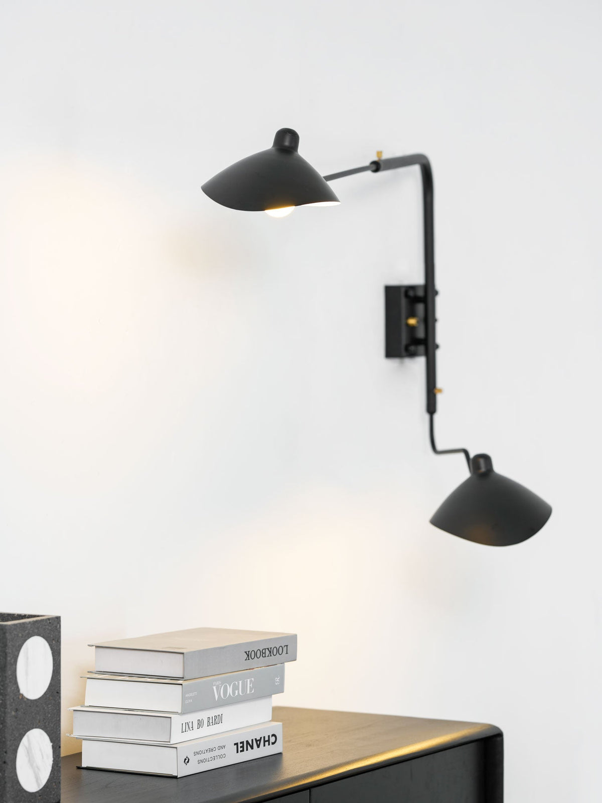 Multi-Arm Wall Sconce with Adjustable Arms