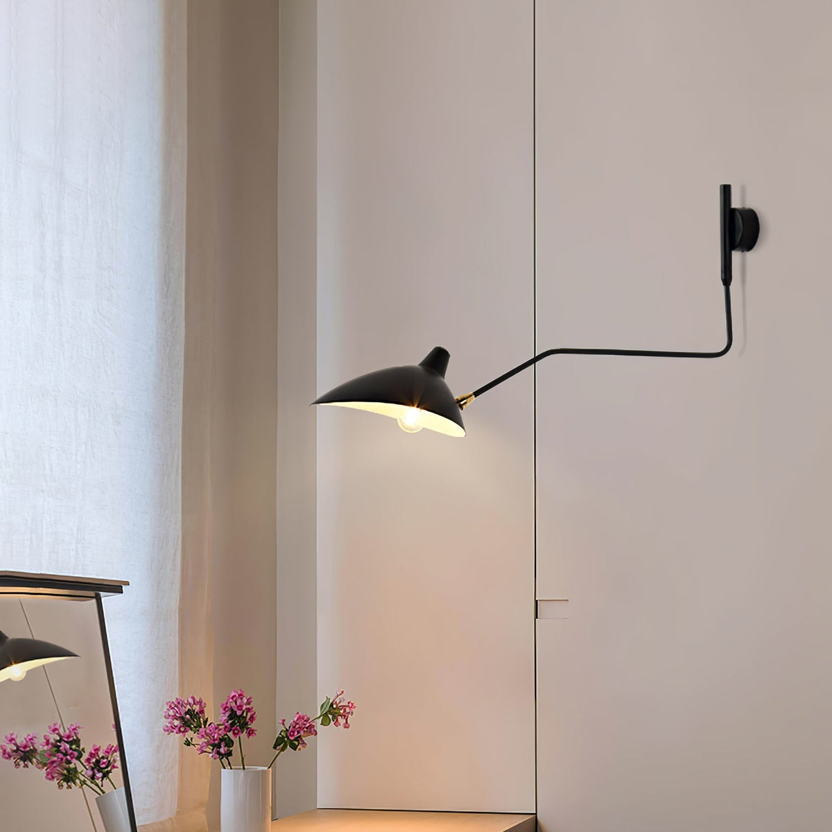 Multi-Arm Wall Sconce with Adjustable Arms