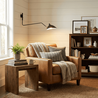 Multi-Arm Wall Sconce with Adjustable Arms — front view