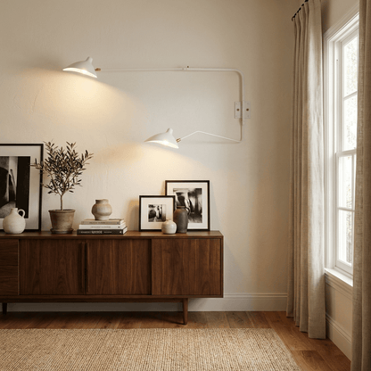Multi-Arm Wall Sconce with Adjustable Arms