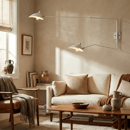 Multi-Arm Wall Sconce with Adjustable Arms