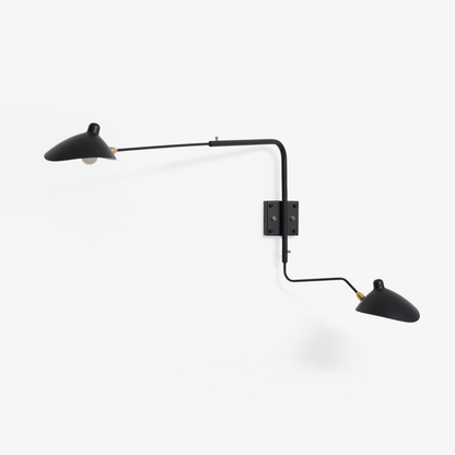 Multi-Arm Wall Sconce with Adjustable Arms — lifestyle view