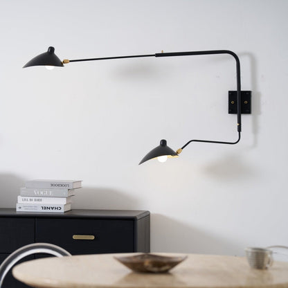 Multi-Arm Wall Sconce with Adjustable Arms