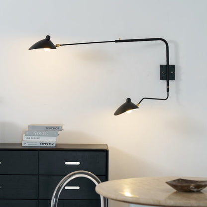 Multi-Arm Wall Sconce with Adjustable Arms