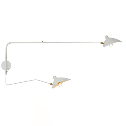 Multi-Arm Wall Sconce with Adjustable Arms