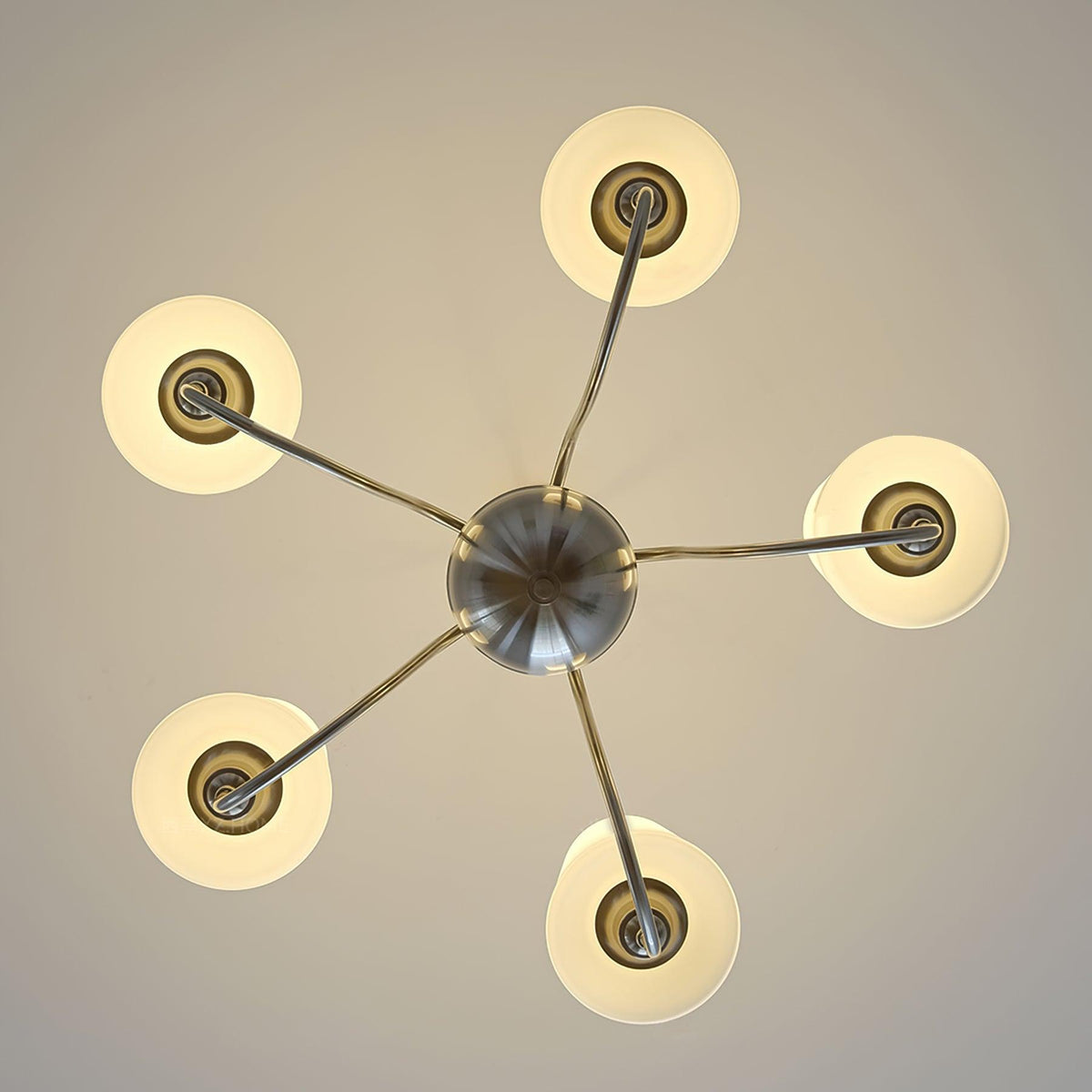 Shabby Chic Chandelier with Vintage Charm