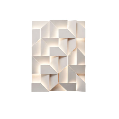 Grid Wall Sconce with Adjustable Brightness