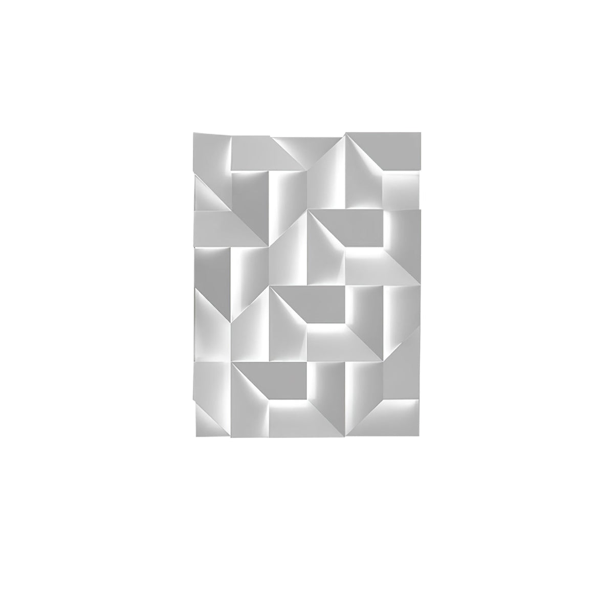 Grid Wall Sconce with Adjustable Brightness