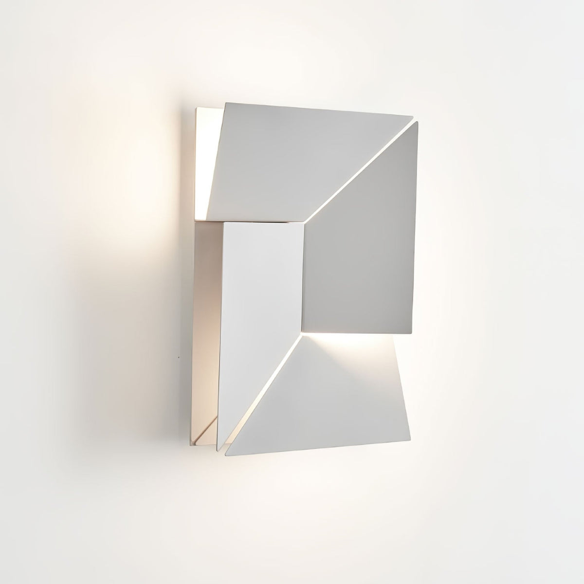 Grid Wall Sconce with Adjustable Brightness