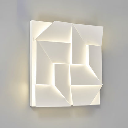 Grid Wall Sconce with Adjustable Brightness