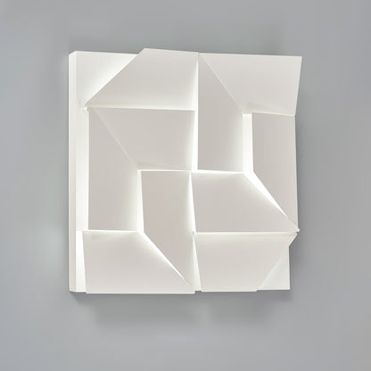Grid Wall Sconce with Adjustable Brightness