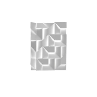 Grid Wall Sconce with Adjustable Brightness