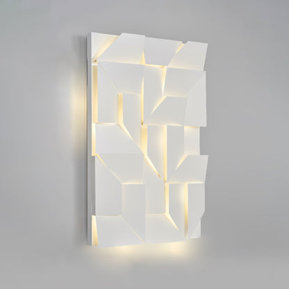 Grid Wall Sconce with Adjustable Brightness