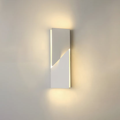 Grid Wall Sconce with Adjustable Brightness — front view
