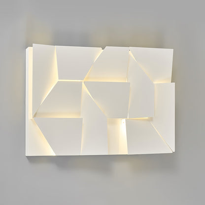 Grid Wall Sconce with Adjustable Brightness