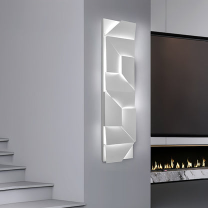 Grid Wall Sconce with Adjustable Brightness