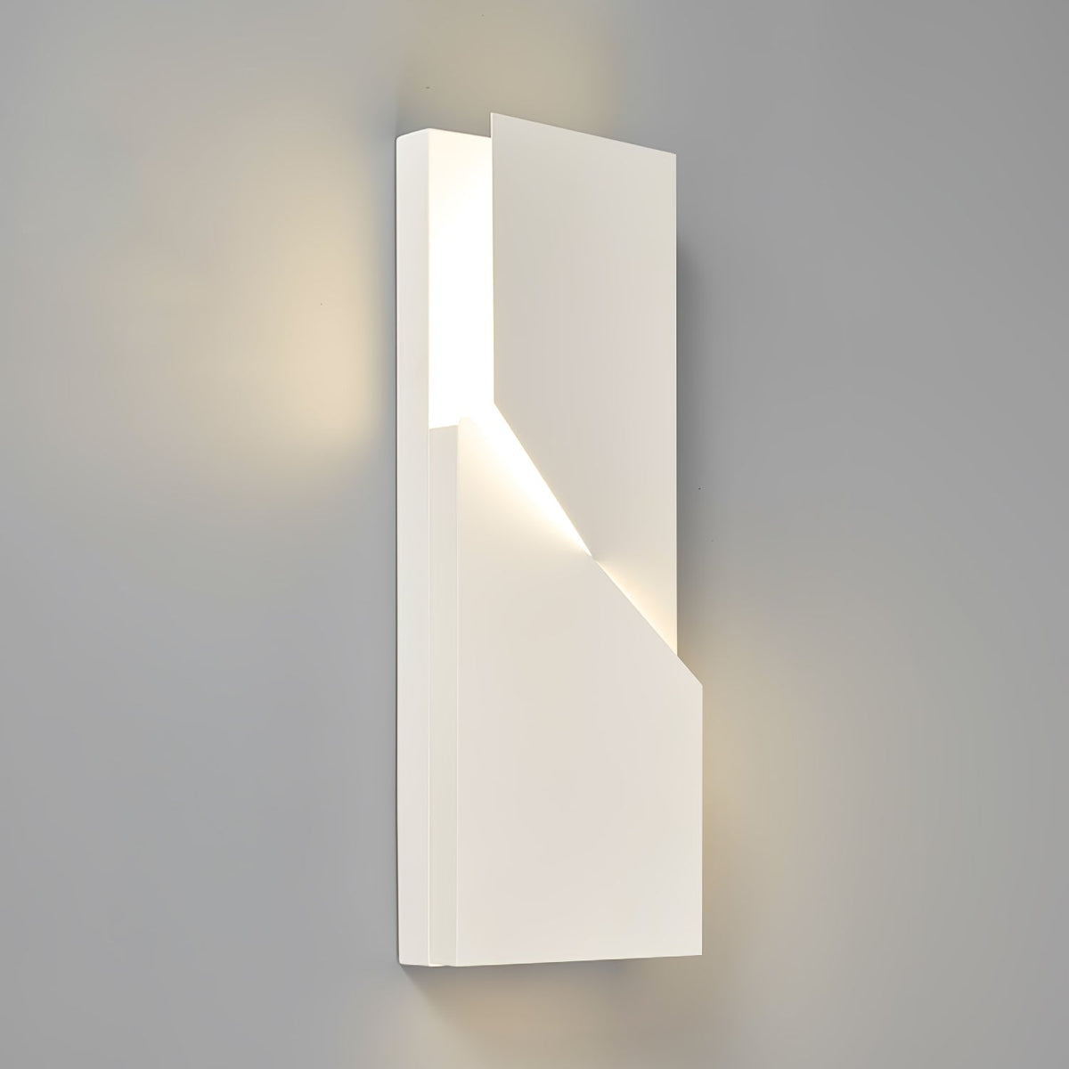 Grid Wall Sconce with Adjustable Brightness
