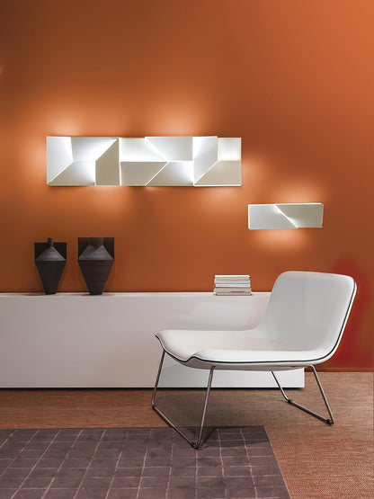 Grid Wall Sconce with Adjustable Brightness